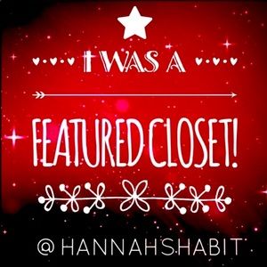 Honored to be a FEATURED CLOSET
@Hannahshabit